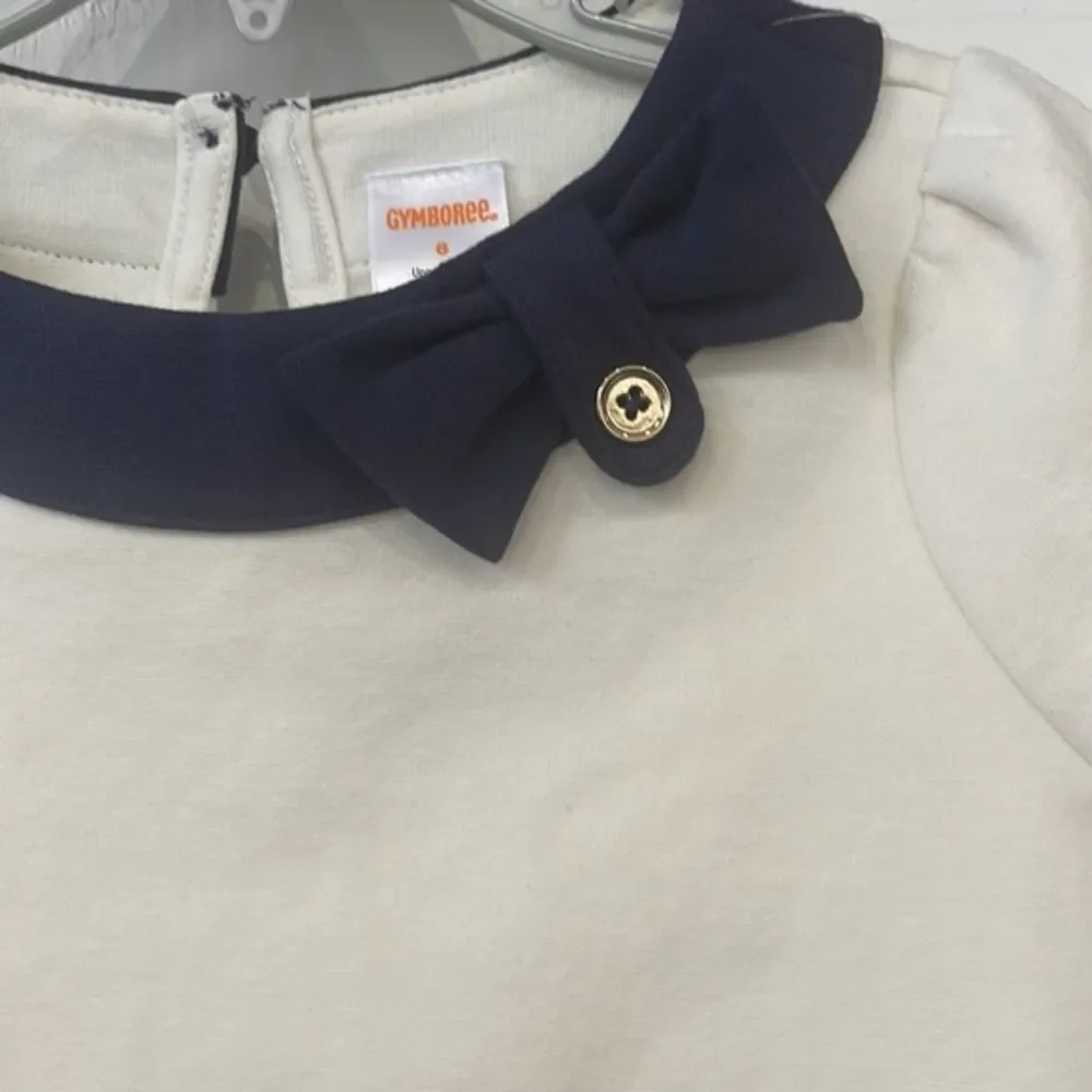 Gymboree Cape Cod Dress NEW Size 6 Cutie White Striped Color Block Nautical